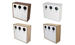 Papelera selectiva mod.mobiliario helsinki 3 y 4 cuerpos