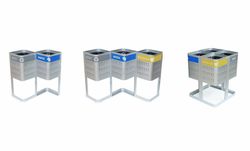 Papelera selectiva urbana 50lt atenas