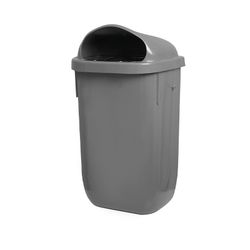 Papelera urbana 50lts polipropileno para colgar