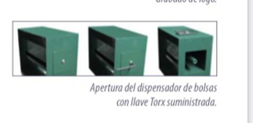 Papelera Urbana Canina