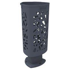 Papelera urbana exterior - scuderia-polietileno