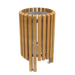 Papelera urbana mod. SALOU 60lts
