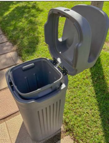 Papelera Urbana Polietileno Reciclada