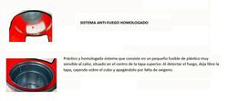 Papeleras gasolinera 90lt anti fuego