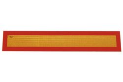 Placa v-6 vehículos largos 1130x200mm