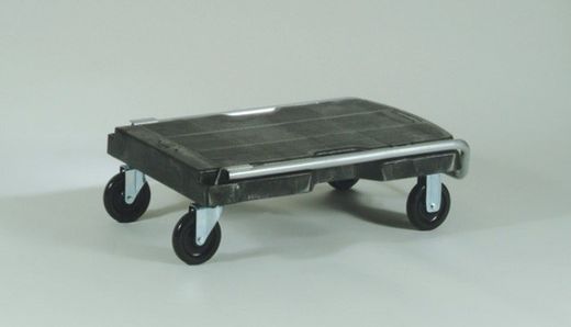 Plataforma móvil triple rubbermaid