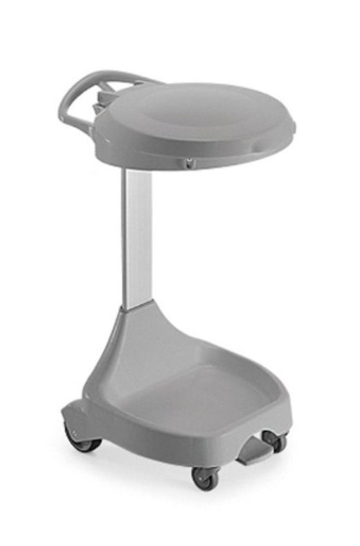 Portabolsas smille 4 ruedas 120 l. Con pedal