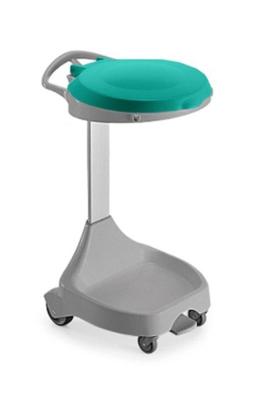 Porta bolsas smille 4 ruedas con pedal