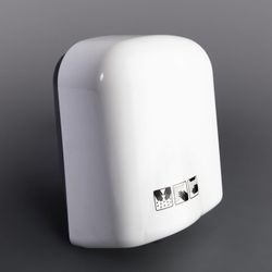 Secador de manos abs blanco ópctico
