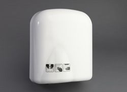 Secador de manos inox brillo óptico