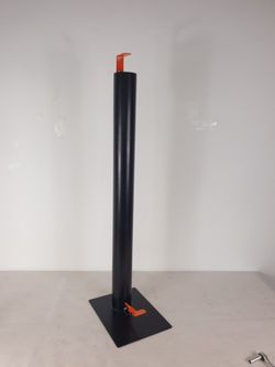 Soporte columna dispensador de pedal para botella