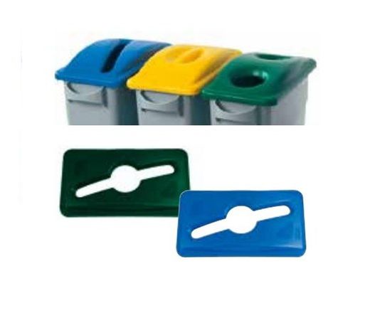 Tapas para contenedores slim jim de rubbermaid
