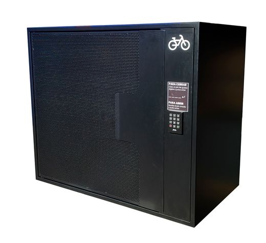Taquilla con contraseña electrónica digital para guardar bicicletas plegable.